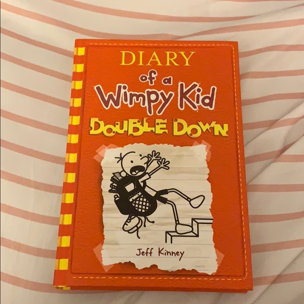 Diary of a wimpy kid double down hardcover book